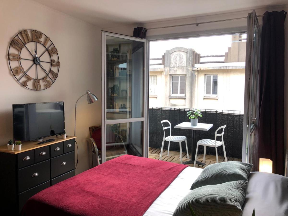 Studio Avec Balcon & Parking Gratuit - Tours Gare ภายนอก รูปภาพ