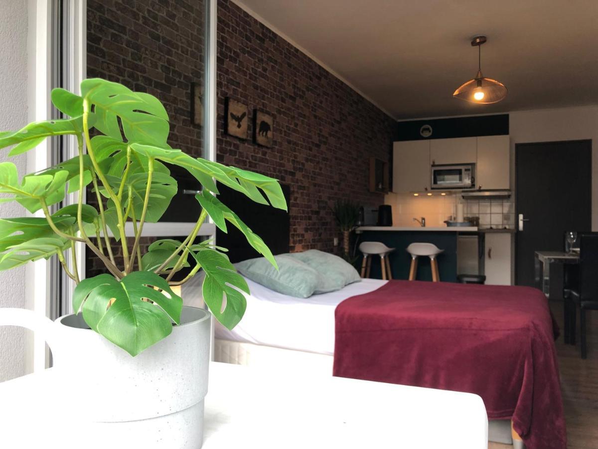 Studio Avec Balcon & Parking Gratuit - Tours Gare ภายนอก รูปภาพ